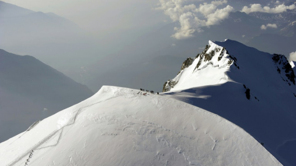 Mont Blanc shrinks by over two metres in two years