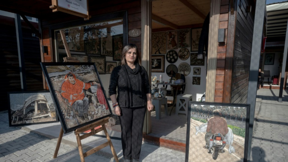 For quake survivors, art brings healing in Turkey's Antioch