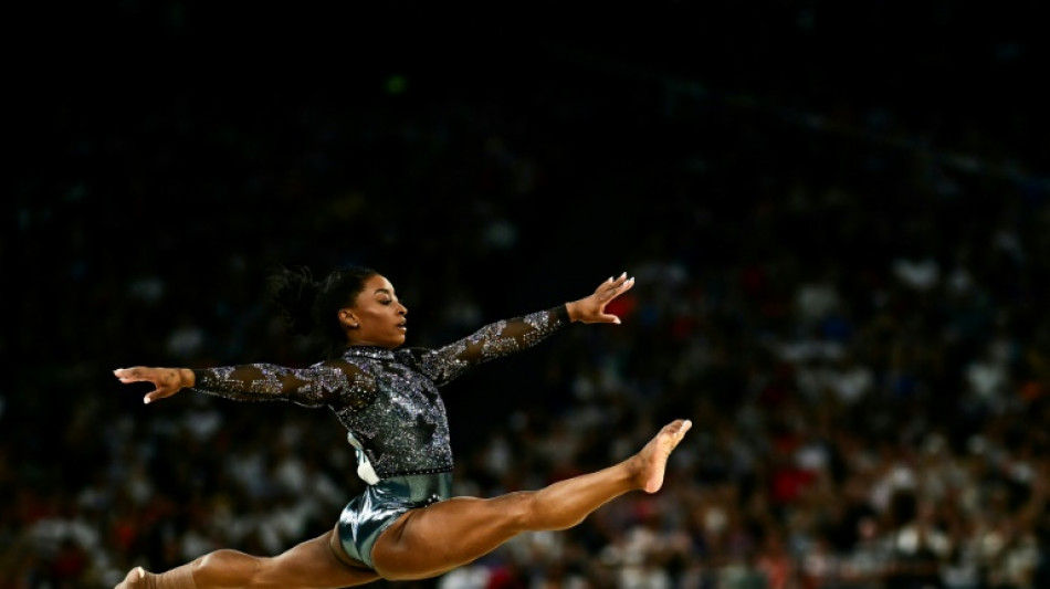 Biles chases first Paris Olympic gold, fingers crossed over Seine