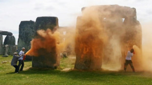 Zwei Aktivisten wegen Farbattacke auf Stonehenge-Monument beschuldigt