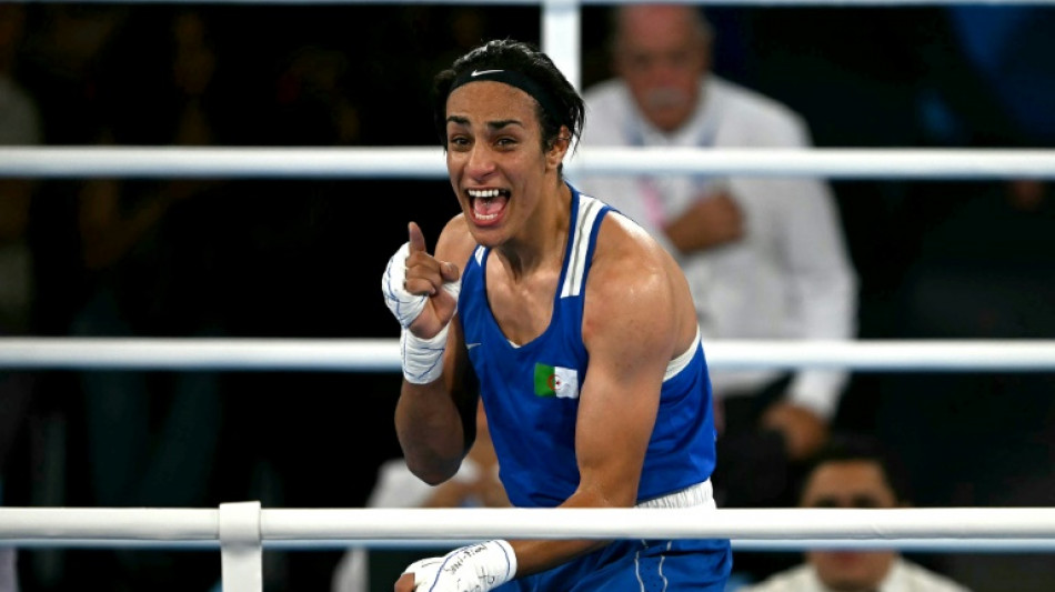 Algerian boxer in gender row goes for Olympic gold