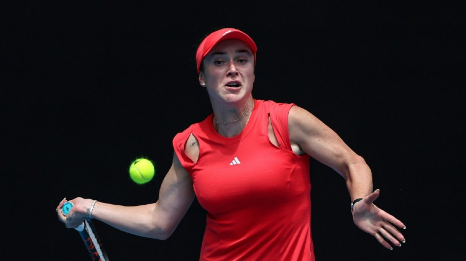 Open d'Australie: Svitolina allume une "petite lueur", Sinner passe malgré la chaleur