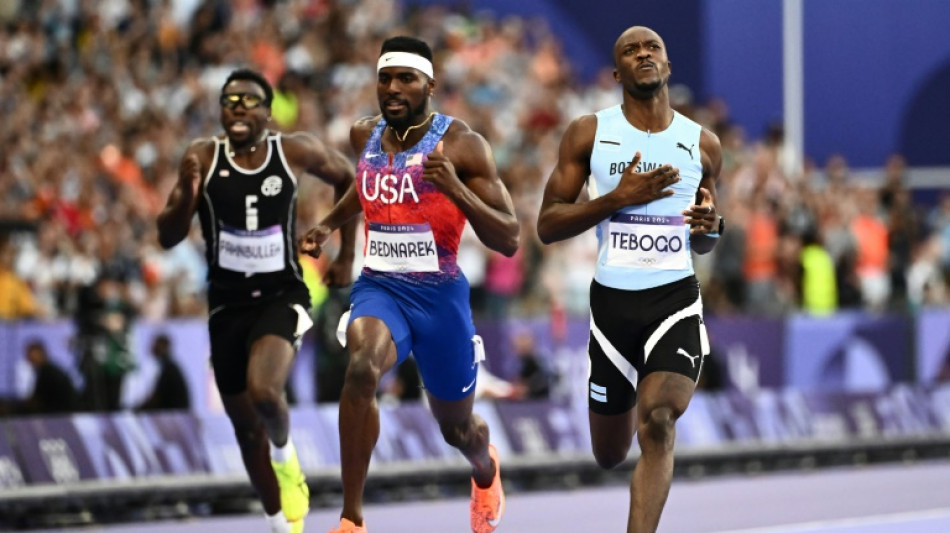 Tebogo upstages Lyles to become first African to win Olympic 200m