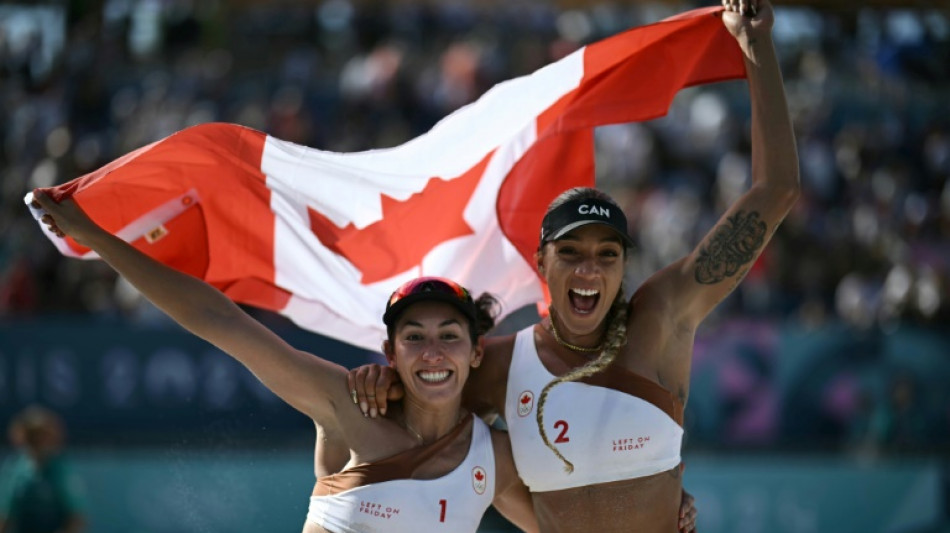 Canadians fight back to reach Olympic beach volleyball final