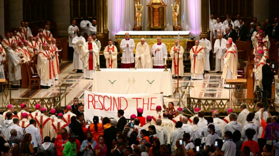 'Rescind the doctrine': Indigenous protest as Pope tours Canada