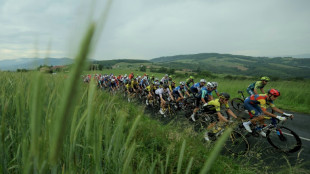 Giant crash at cycling's Criterium du Dauphine race 