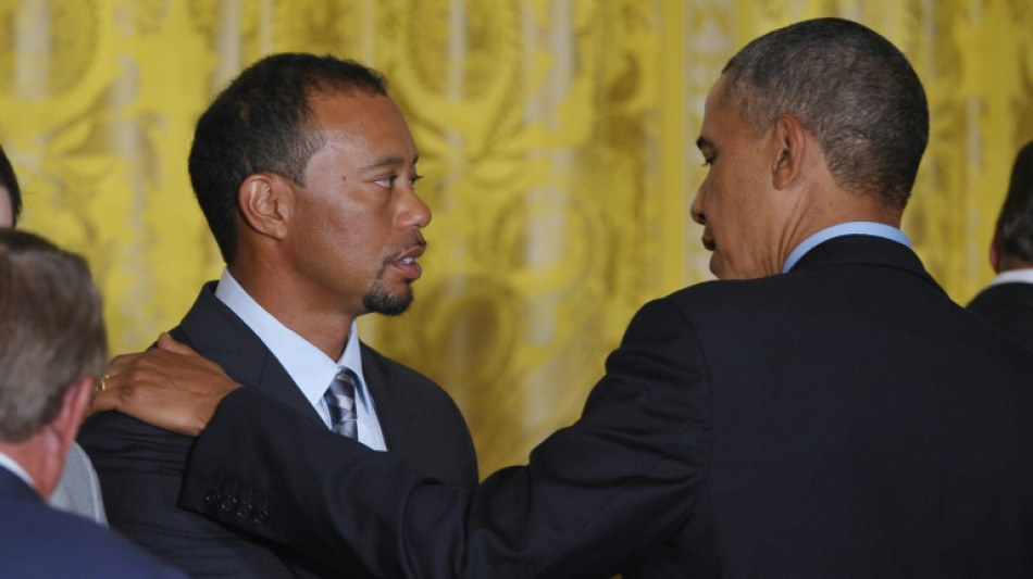 Obamas in talks to produce Tiger Woods film