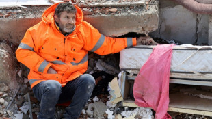 Turkish father's pain symbolises quake tragedy