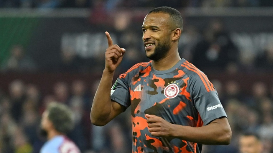 El Kaabi hits hat-trick as Olympiakos shock Aston Villa, Fiorentina edge Brugge