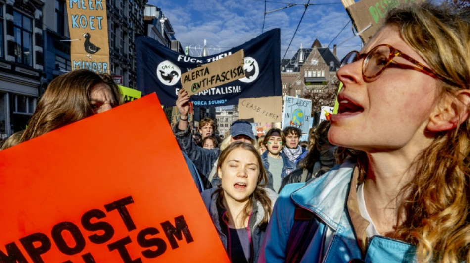 Pays-Bas: Greta Thunberg rejoint des dizaines de milliers de personnes à une manifestation d'ampleur sur le climat 