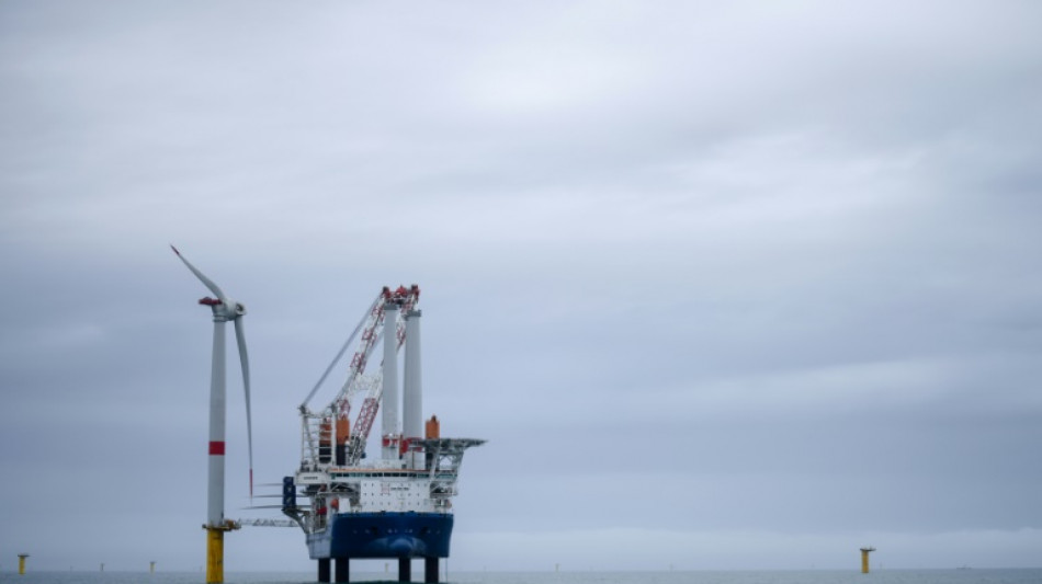 La France produit sa première électricité éolienne en mer