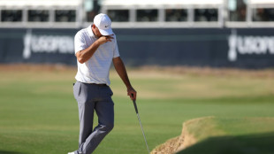 Frustrated Scheffler tosses clubs in birdie-less 74 at US Open