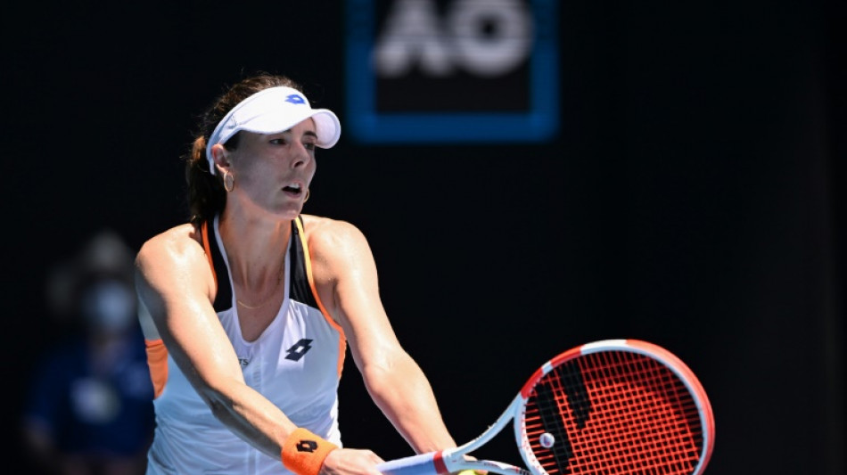 Open d'Australie: Cornet éliminée en quarts par Collins