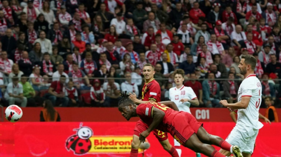 Ligue des nations: la Belgique s'impose 1-0 en Pologne grâce à Batshuayi