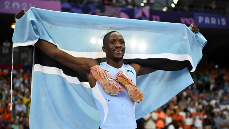 Botswana gets the afternoon off to celebrate its first Olympic gold