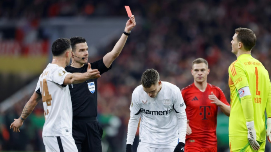 Bayern's Neuer sent off for first time in 866-game career