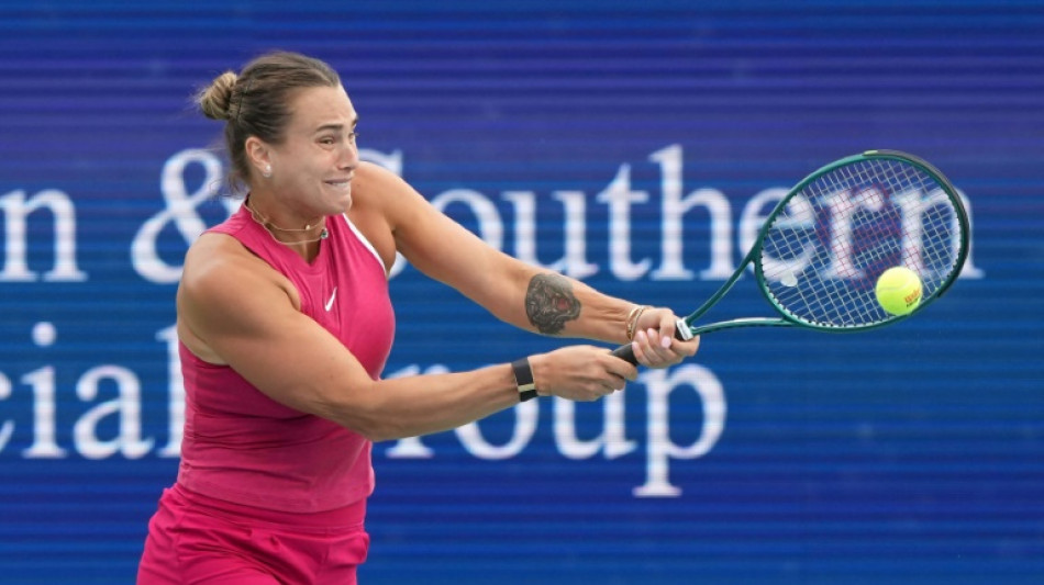 Sabalenka, Zverev start Cincinnati with convincing wins