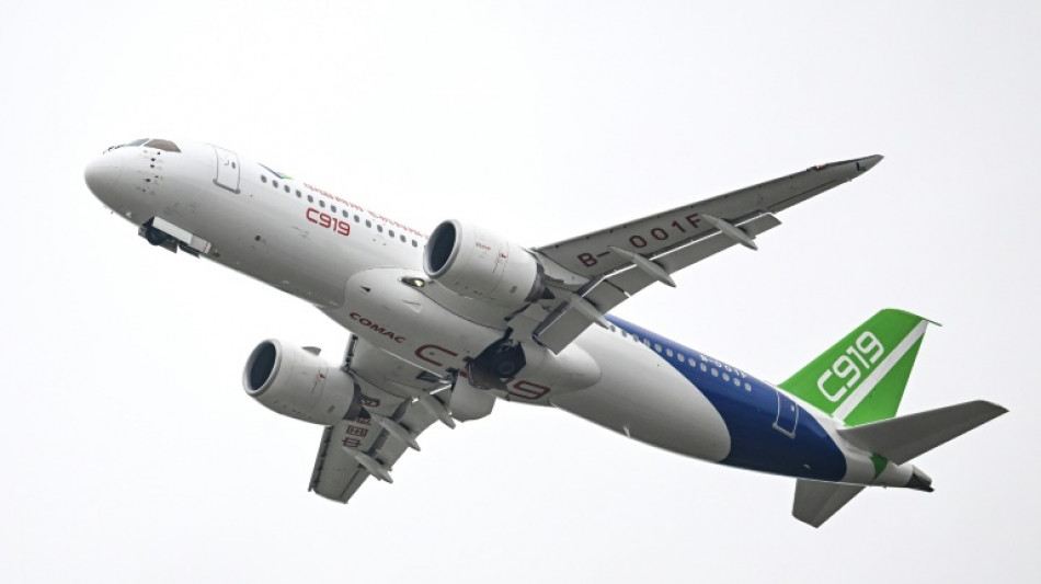 Le concurrent chinois de l'A320 présenté au public