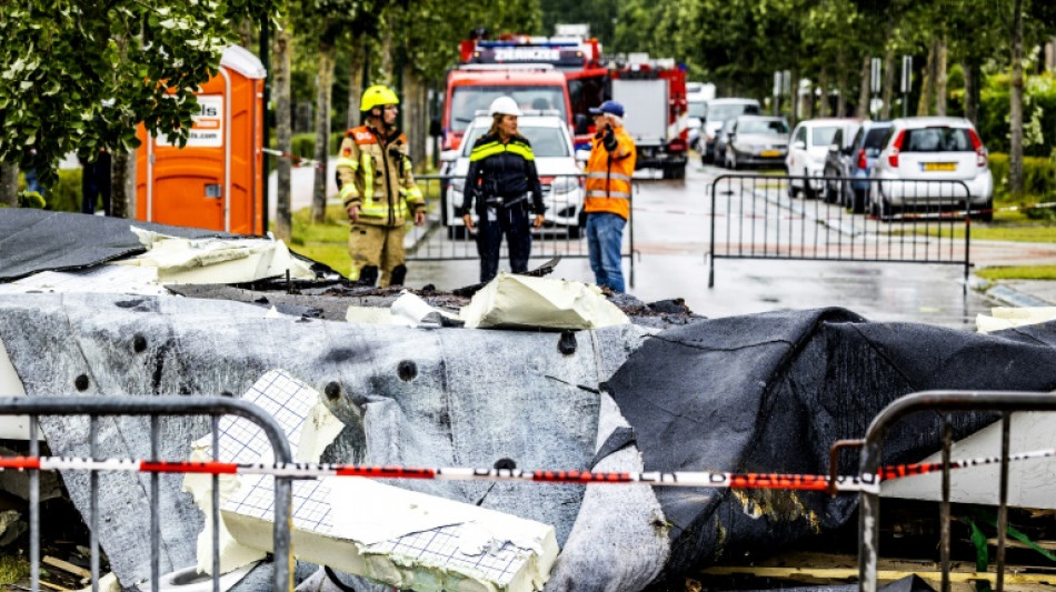 Une tornade, un phénomène rare aux Pays-Bas, fait un mort et neuf blessés