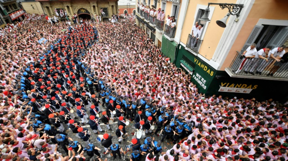 Pamplona bull running festival kicks off with firecracker 