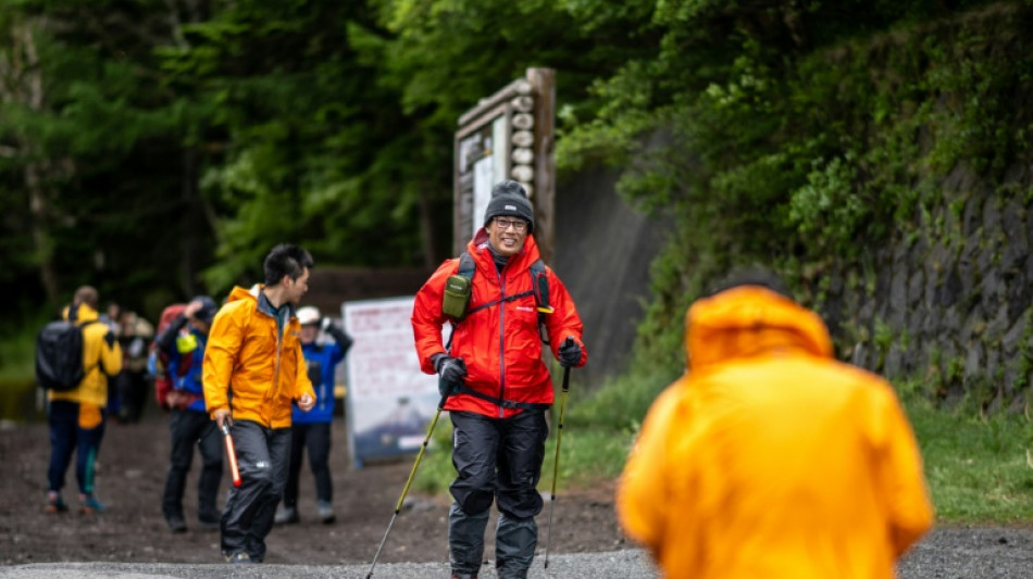 Au pied du mont Fuji, les randonneurs plutôt favorables au paiement d'un droit d'accès