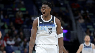 Timberwolves' Edwards fined again for 'obscene gestures'