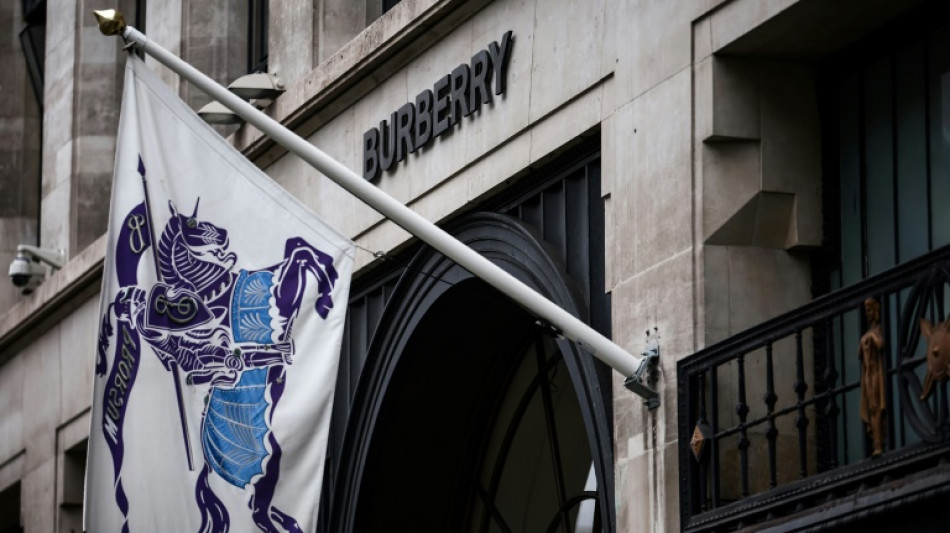 Troubled Burberry shows sign of recovery despite sales drop